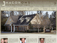 Tablet Screenshot of maconoms.com